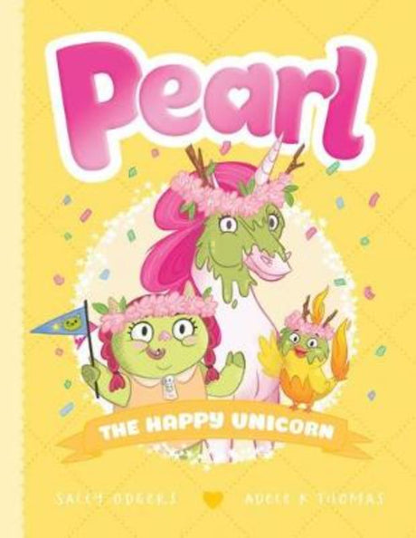 A vibrant chapter book featuring Pearl and friends at Ogrefest, filled with adventure, friendship, and fun illustrations.