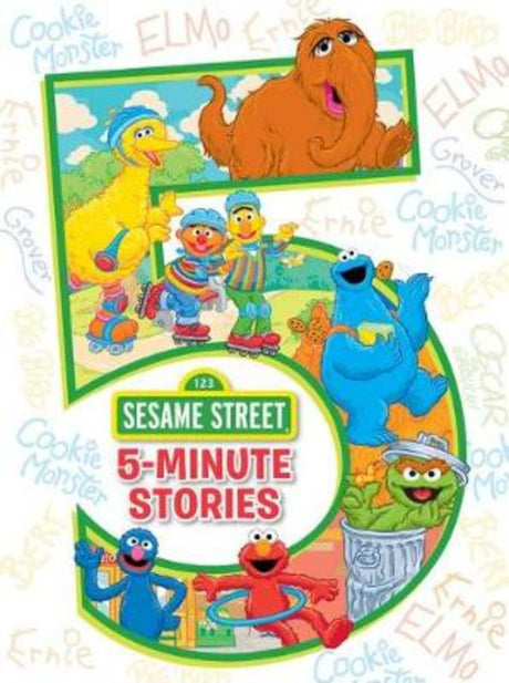 Hardback picture book with 160 pages of Sesame Street bedtime stories, featuring Elmo, Big Bird, and friends.