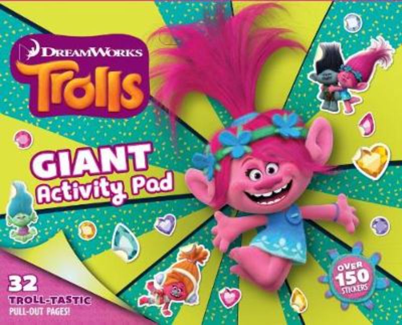 Trolls: Giant Activity Pad (Dreamworks)