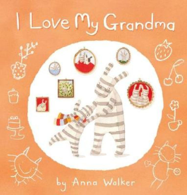 Heartwarming children's book featuring Ollie the zebra and Grandma, celebrating love and adventures together.