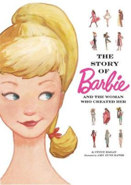 Hardback picture book narrating Barbie's origins since 1959, featuring colorful illustrations and a rich history.