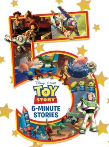 Hardback collection of Toy Story tales, perfect for bedtime reading, featuring vivid illustrations and quick, engaging stories.