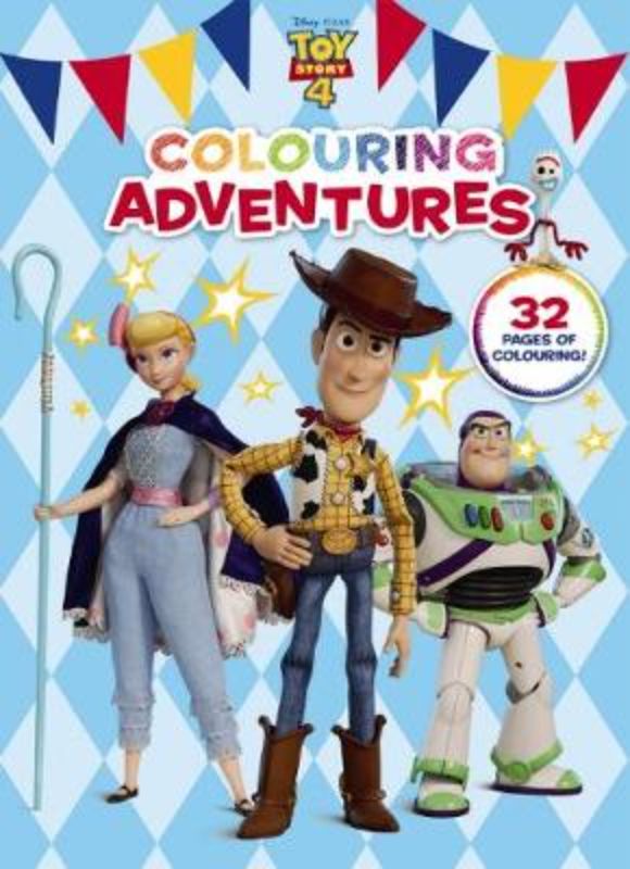 Coloring adventures featuring Toy Story 4 characters, perfect for sparking creativity in young fans.