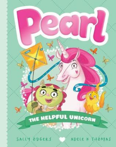 A colorful chapter book featuring Pearl, Olive, and Tweet on a beach adventure against mischievous gobble-uns.