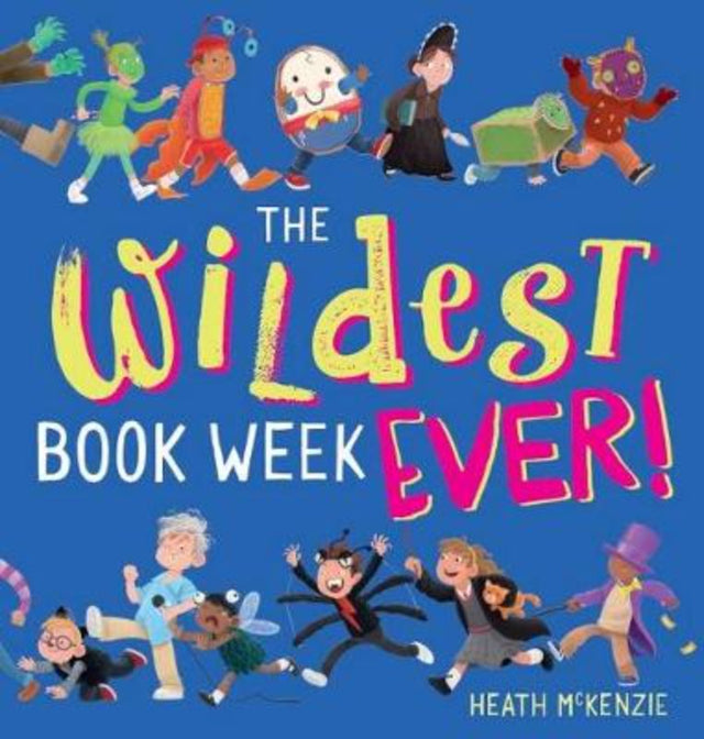 A vibrant hardback picture book for kids celebrating Book Week, filled with lively illustrations and engaging stories.