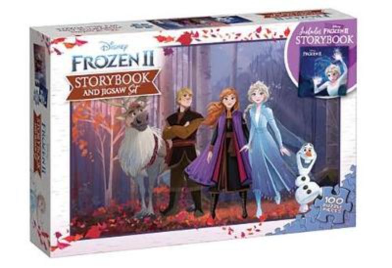 Frozen 2: Storybook and Jigsaw Set (Disney)