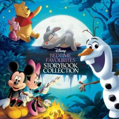 Hardback collection of Disney bedtime stories featuring beloved characters from Disney and Pixar for joyful sleep routines.