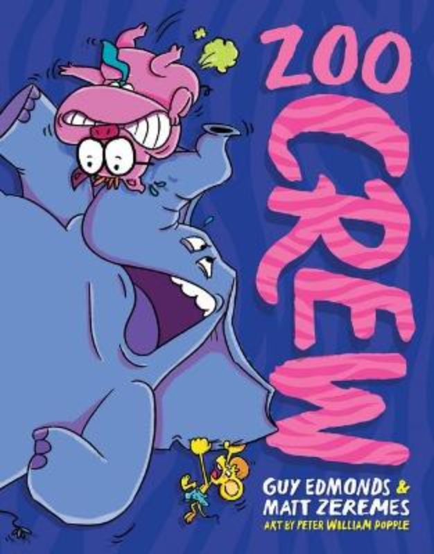 Zoo Crew #1: A vibrant, illustrated paperback novel for kids ages 6-12, exploring adventure and wildlife in zoos.