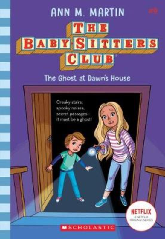 The Baby-Sitters Club #9: The Ghost at Dawn's House, a thrilling mystery novel for young readers about friendship and the supernatural.