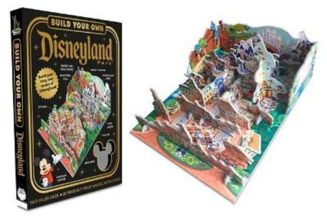 Engaging board book kit to build a miniature Disneyland Park with vibrant attractions and creative fun for all ages.