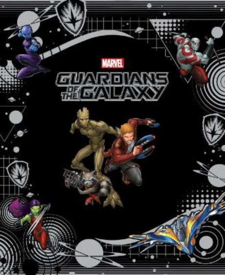 Hardback picture book featuring Guardians of the Galaxy with stunning illustrations and thrilling adventures for all ages.