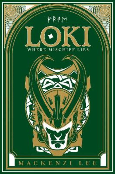 Hardcover novel 'Loki: Where Mischief Lies' explores the adventures of Marvel's Trickster God across 336 captivating pages.