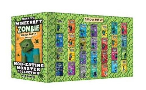 Explore the whimsical adventures of Zack Zombie in the Diary of a Minecraft Zombie Mob-Eating Monster Collection.