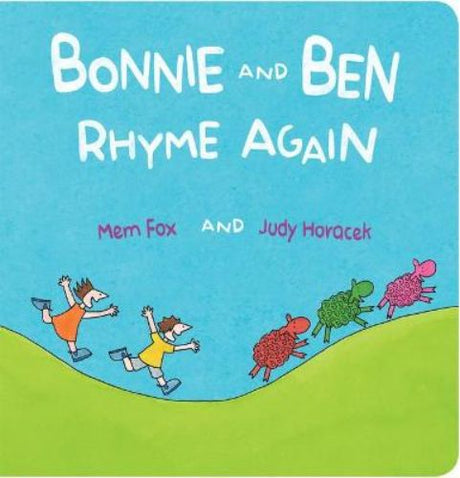 Delightful board book for young readers featuring Bonnie and Ben's joyful rhymes and whimsical adventures.