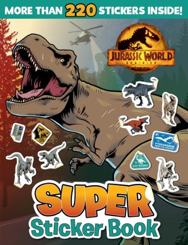 Jurassic World Dominion: Super Sticker Book (Universal)