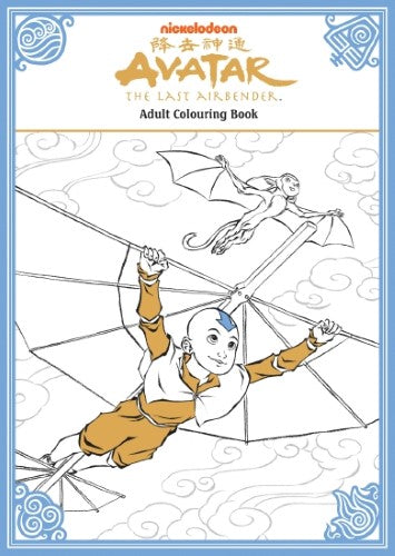 Avatar The Last Airbender: Adult Colouring Book (Nickelodeon)