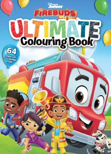 Firebuds: Ultimate Colouring Book (Disney Junior)