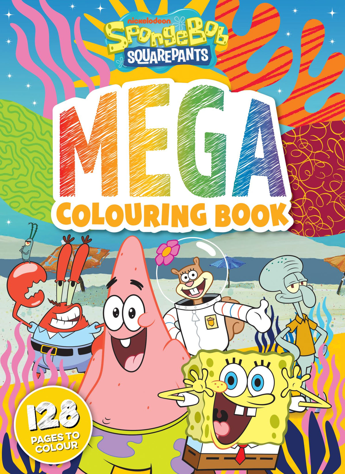 SpongeBob SquarePants: Mega Colouring Book - Nickelodeon