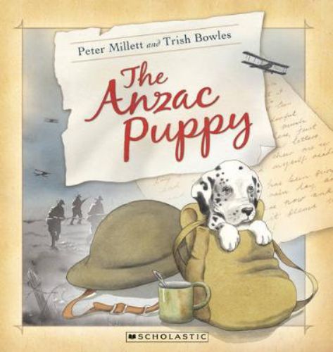 A beautifully illustrated children's book about a puppy's journey during war, teaching compassion and resilience.