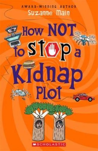 Thrilling adventure novel for kids, featuring Michael uncovering a kidnap plot amidst a chaotic school play.