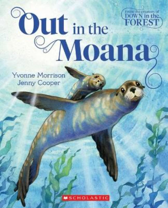 Beautifully illustrated Te Reo edition of 'I Waho, i te Moana', celebrating Aotearoa's ocean and culture for children.