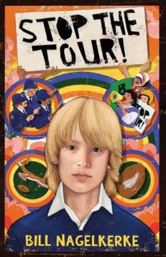 Paperback book titled 'My New Zealand Story: Stop the Tour!' focusing on the 1981 Springbok Tour and its societal impact.