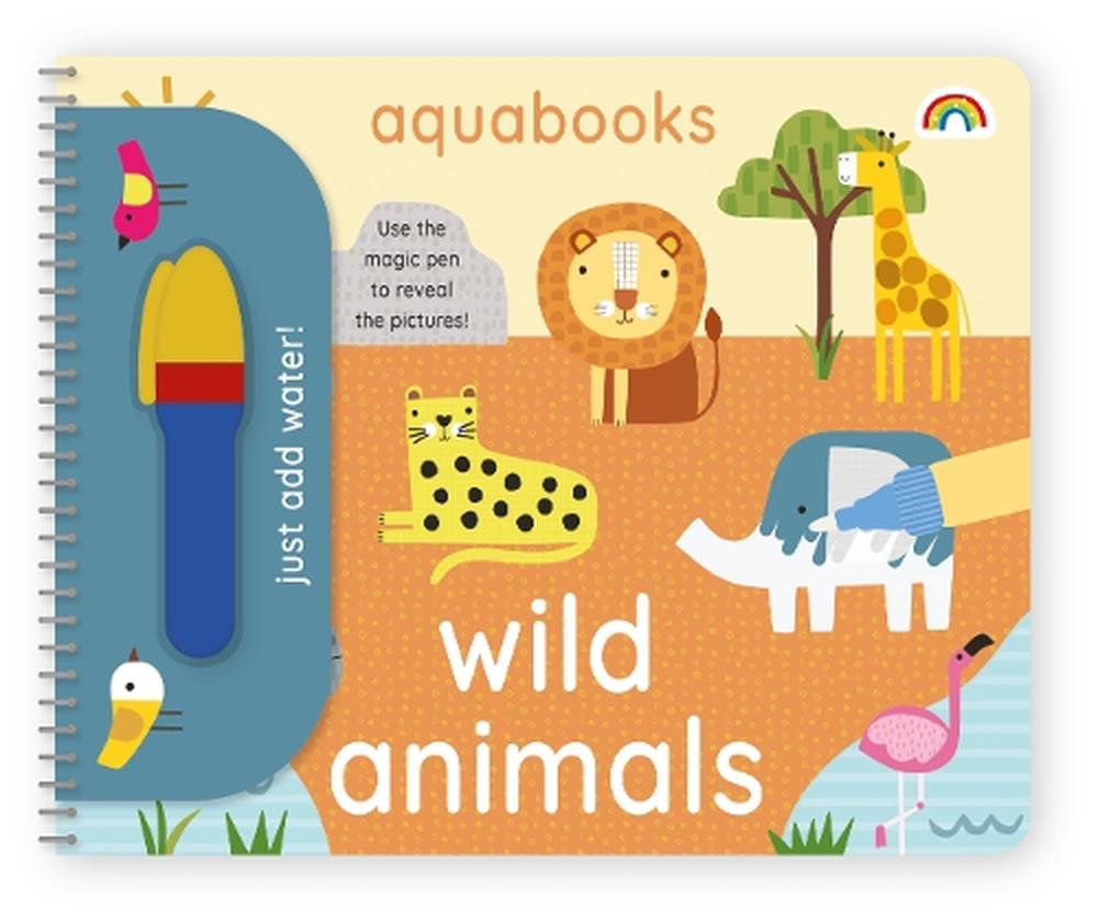 Wild Animals - Water Painting Book