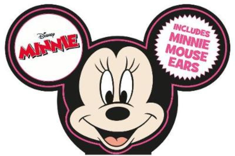 Brightly illustrated board book featuring Minnie Mouse with included magical ears for immersive storytelling experiences.