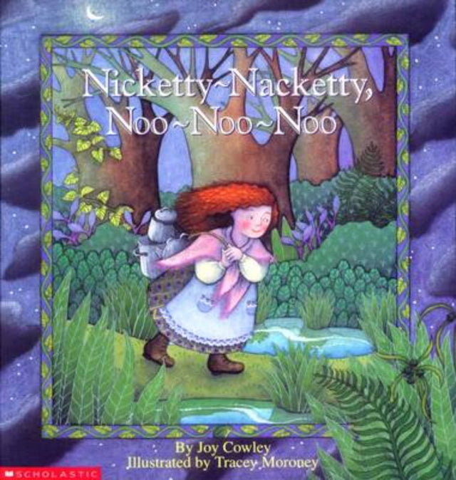 Vibrant cover of 'Nicketty-Nacketty, Noo-Noo-Noo', featuring Gobbler Magoo, a mischievous ogre in a whimsical adventure.