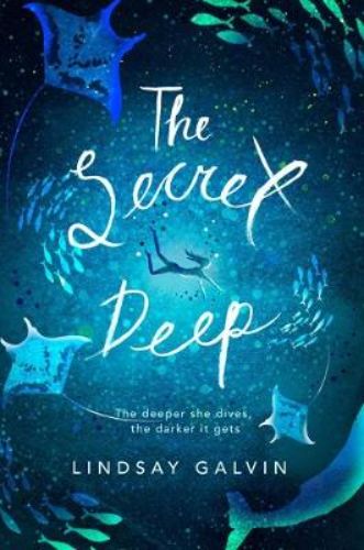 Cover of 'The Secret Deep', featuring a tropical island scene symbolizing mystery and adventure in a captivating narrative.