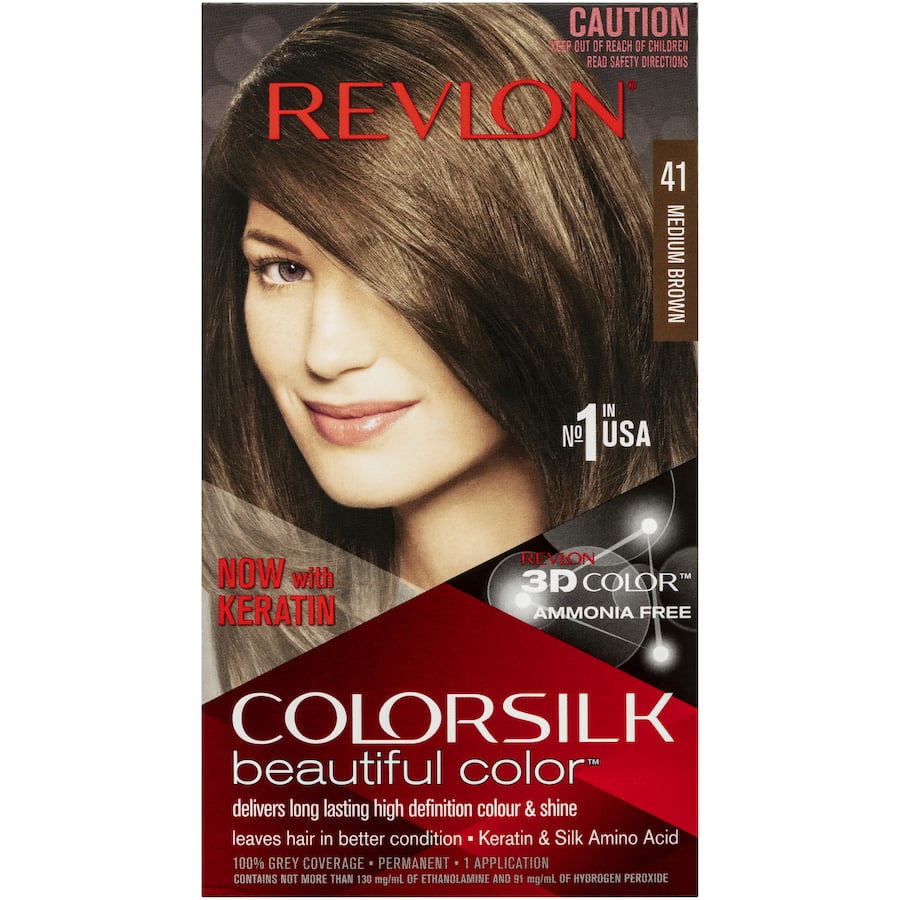Revlon Hair Colour 41 Medium Brown - 1ea