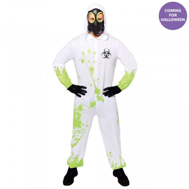 Costume Hazmat Suit Men's Adult Large