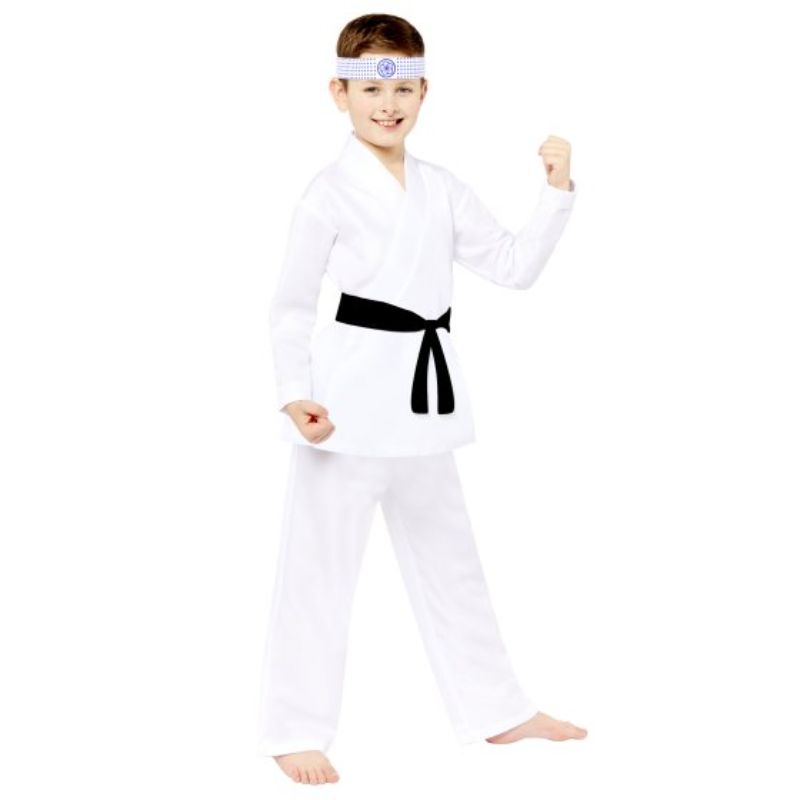 Costume Miyagi De Karate Kids 8-10 Years