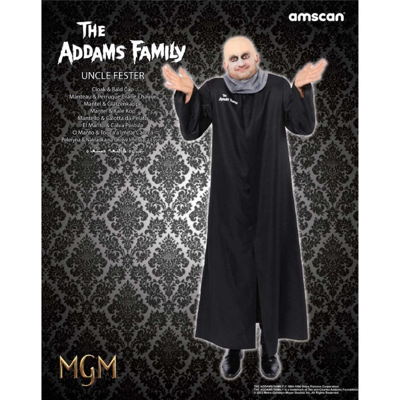 Costume The Addams Family Uncle Fester Men's Large