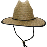 Out There Kids Hat Straw Wide Brim - 1ea