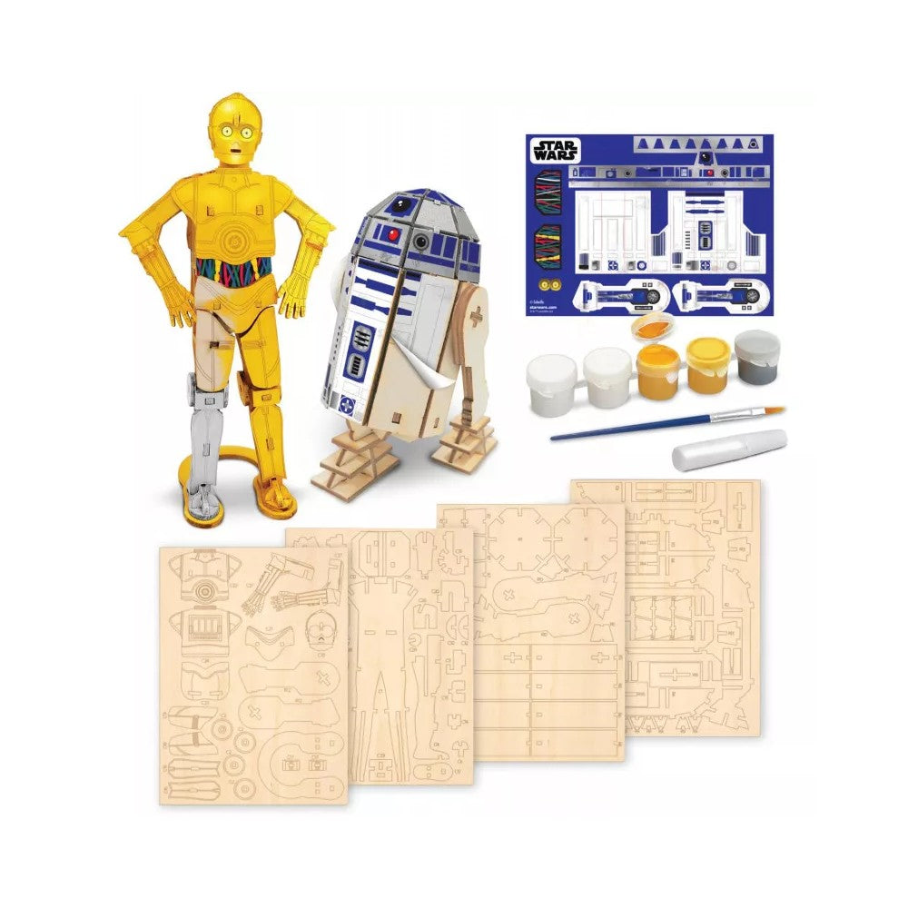Wood Worx Sw C-3Po R2-D2 Kit