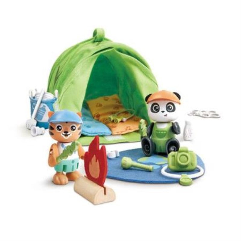 Playset - Hape Green Planet Eco Camping Set