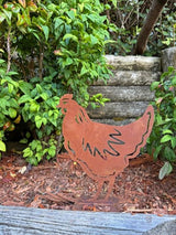 Garden Decoration - Rooster Standing (Set of 2)