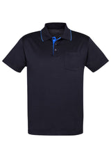 Advatex Mens Swindon Polo - Navy/Blue - Small - Biz Collection