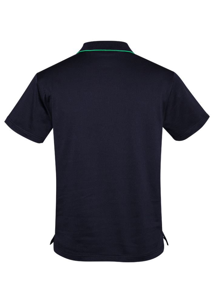 Advatex Mens Swindon Polo - Navy/Dynasty Green - Large - Biz Collection