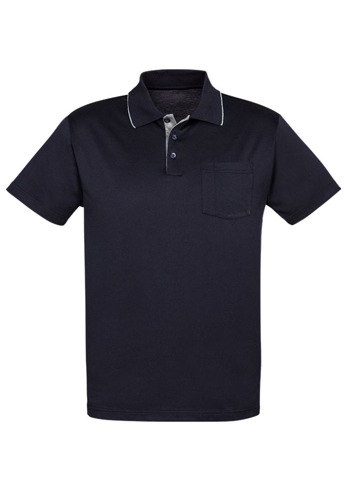 Advatex Mens Swindon Polo - Navy/White - 2XL - Biz Collection