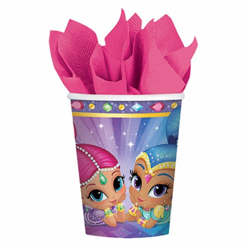 Shimmer & Shine Cups Paper 266ml - Pack of 8