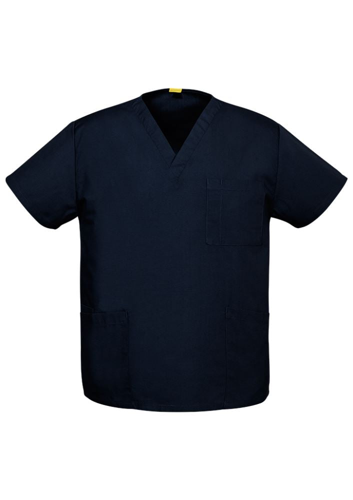 Advatex Unisex Johnson Scrub Top - Navy - 3XL - Biz Collection