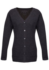 Advatex Ladies Varesa Cardigan - Charcoal - 3XL - Biz Collection