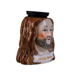 3D Jesus 'Holy Shit' Ceramic Storage Jar - Stash It!