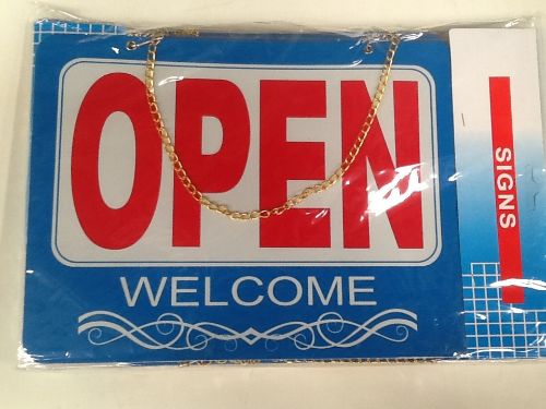 Sign  - Open / Close 20 X 30cm (2 Units)