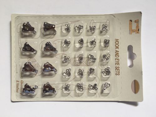 Hook And Eye Sets (12 Packs)