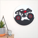 Wall Art - ACM Circle Hot Rod Monster Truck