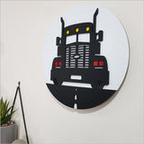 Wall Art - ACM Circle Big Rig Truck