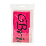 Bridesmaid Flashing Sash with LED Lights 75cm (Hot Pink)